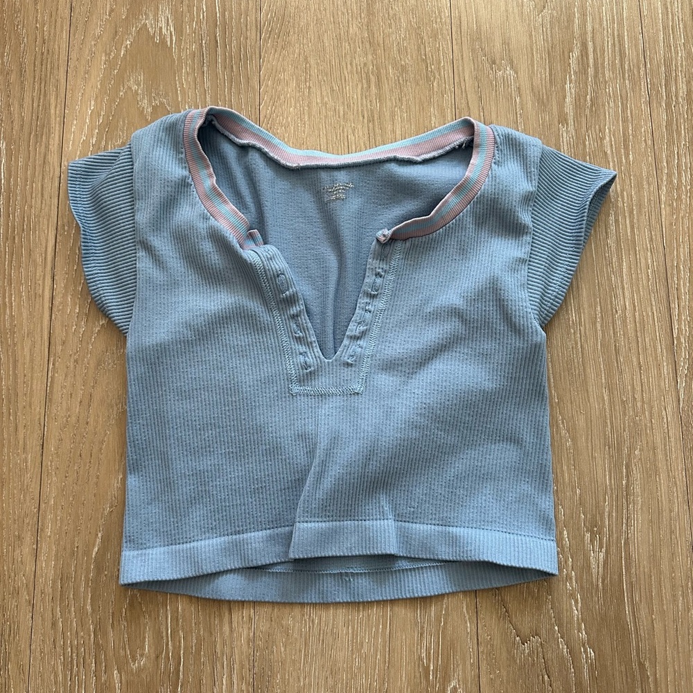 out From Under ribbed top